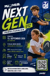 Next Gen U12 Padelturnier bei Blau-Weiss Neuss