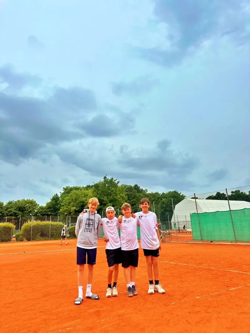 Abschlussfoto eines Feriencamps